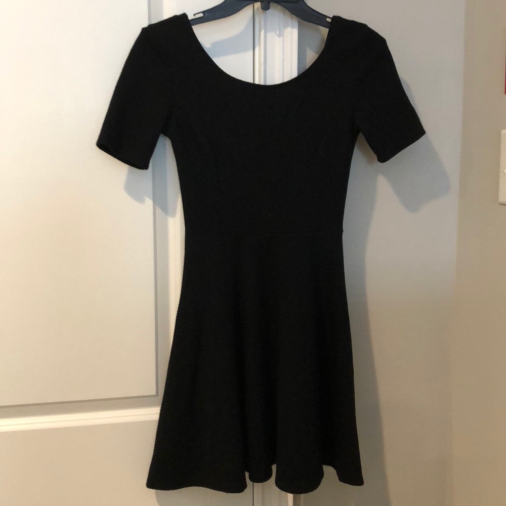 Black Skater Dress